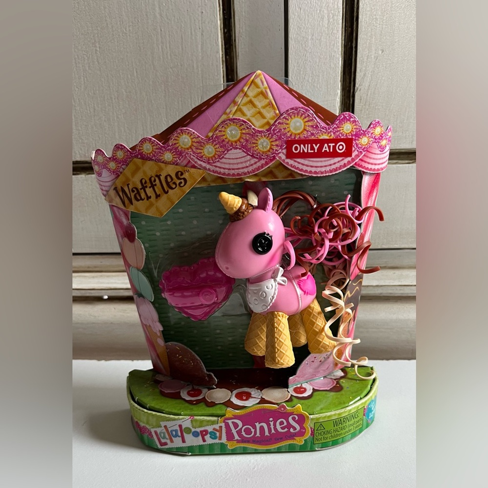 New Lalaloopsy Mini Ponies Waffles Baby Pony Figure Target Exclusive Rare Toy